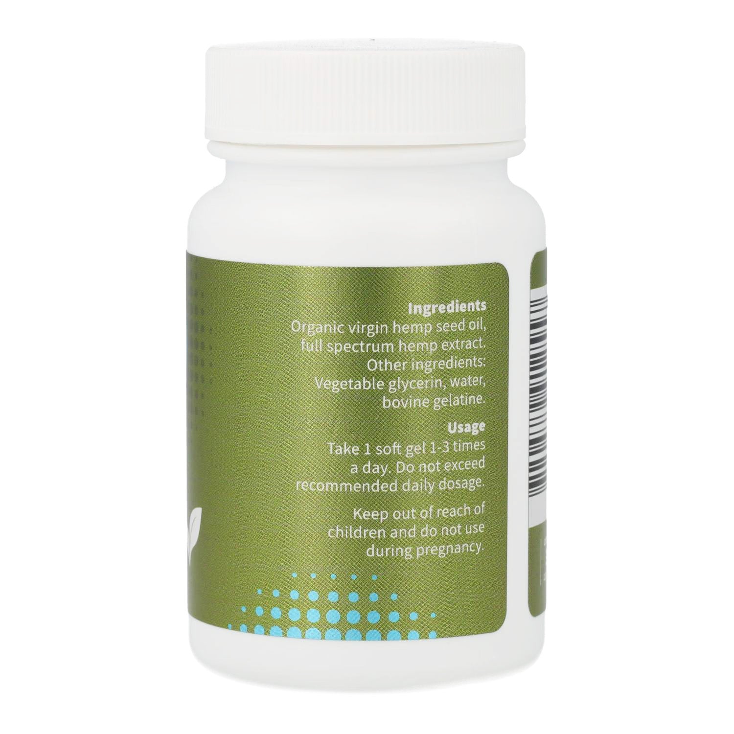 Hemp Capsules - Full Spectrum - 30 x 10 mg