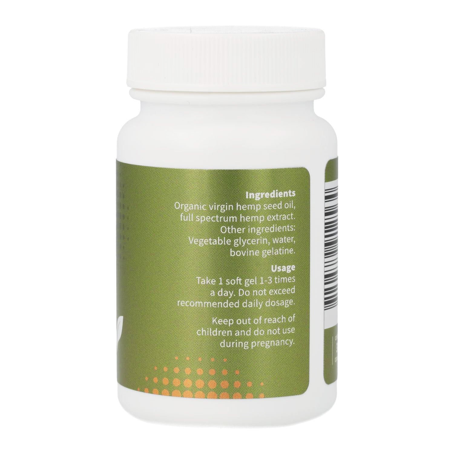 Hemp Capsules - Full Spectrum - 30 x 20 mg