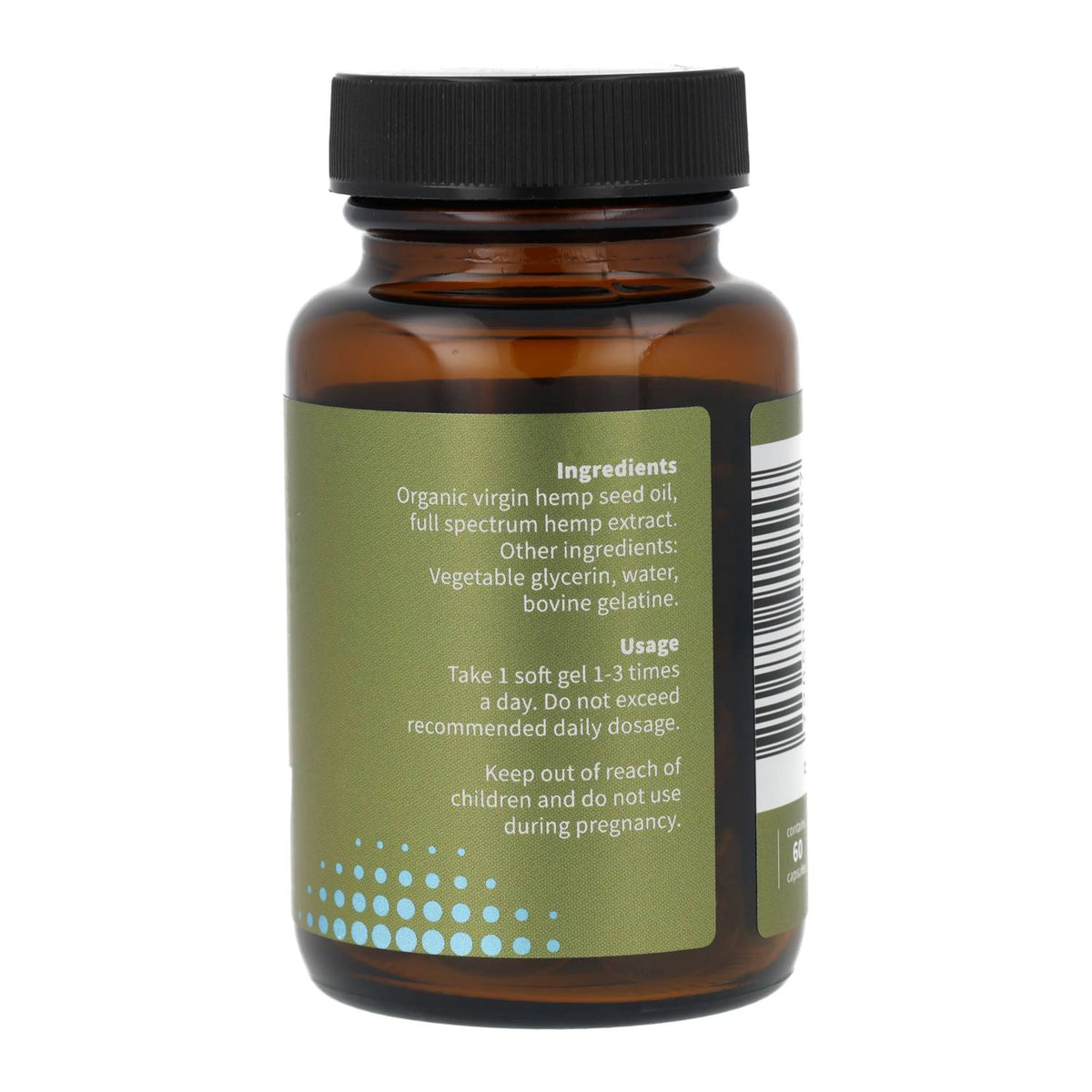 Hemp Capsules - Full Spectrum - 60 x 10 mg