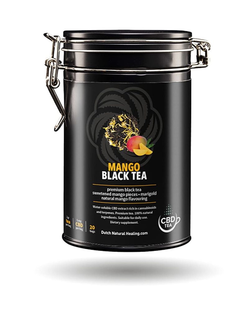 Hemp Black Tea with Mango - 20 bags x 5mg