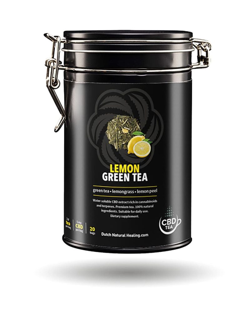 Lemon Green Hemp Tea - 20 bags x 5mg